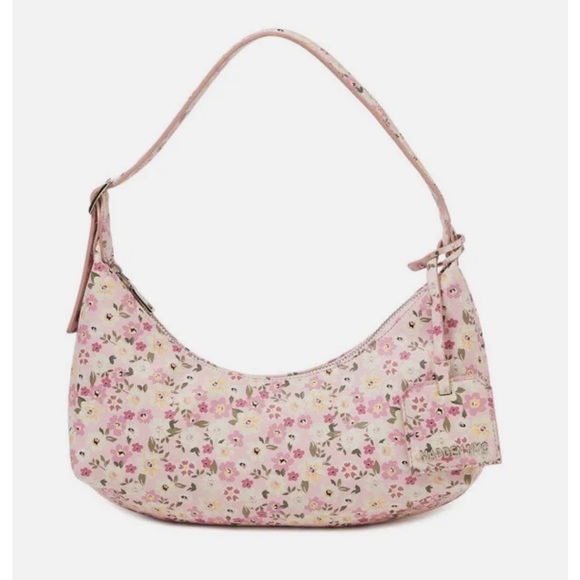 Handbags - Madden NYC Women's Shoulder hand Bag Pink floral purse NEW